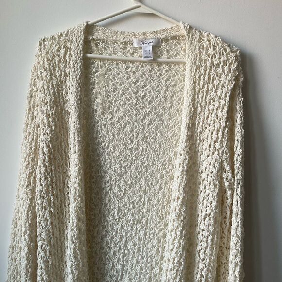 Revamped Long Open Knit Sweater Size Medium - Picture 2 of 5